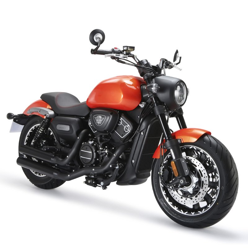 Powerful Jonway 400cc V Cylinder Water-cooled 4-Stroke Retro Classic Motorcycle Max Speed 140km/h Disc Brake with EEC Certified